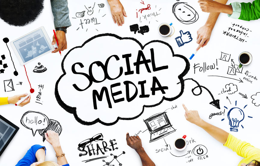 social media to grow business