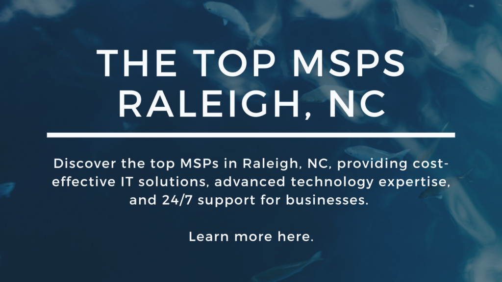 Top MSPs In Raleigh NC